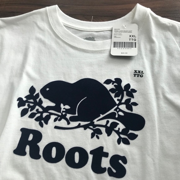 NWT Roots Original Cooper Beaver T shirt - Picture 2 of 4